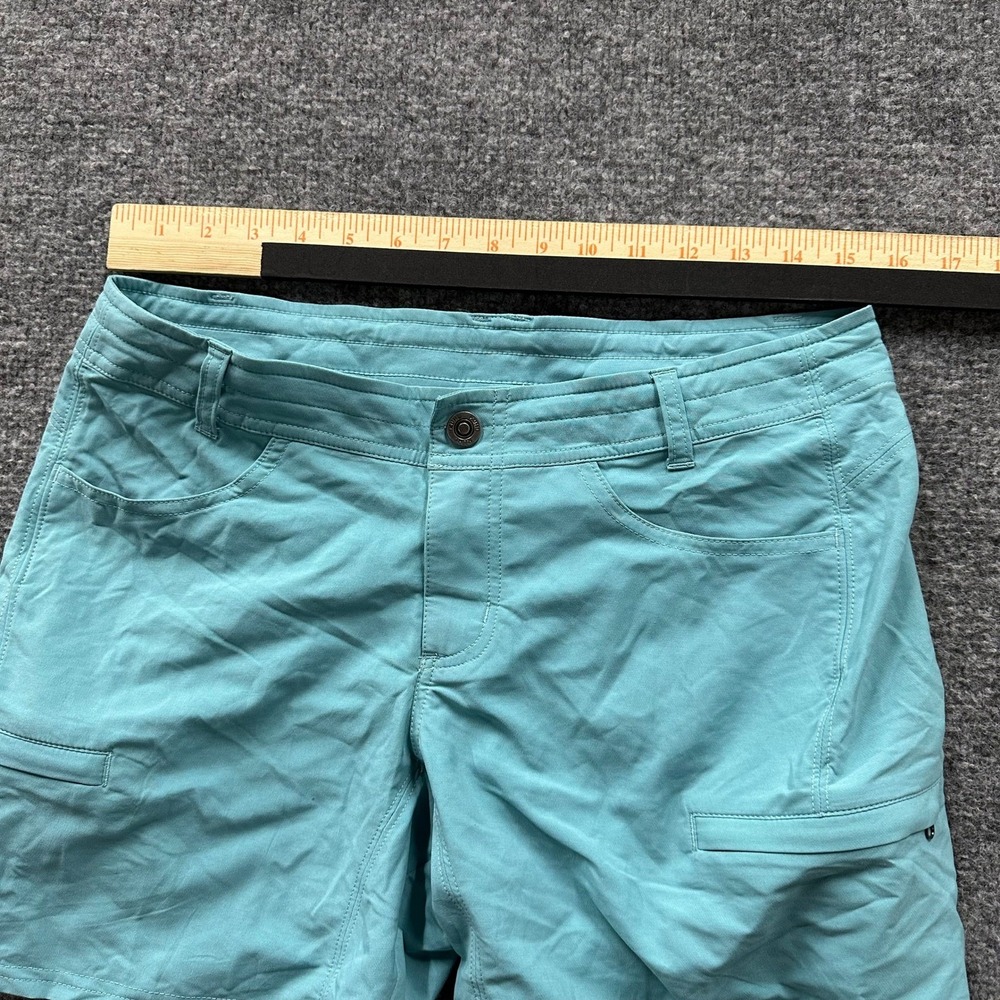 Kuhl Shorts Womens Size 6 Teal Blue Hiking Outdoor Lightweight Active Utility - Picture 2 of 8
